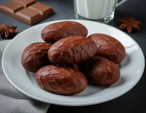 Шоколадная картошка из печенья и какао